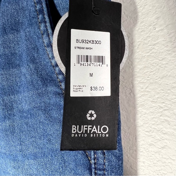 Buffalo jeans, parker, slim, drawstring waist size medium NWT - Picture 2 of 5